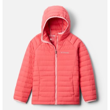 Columbia Jas Meisjes, Powder Lite Hooded LichtRoze, 16ZDJKWSF